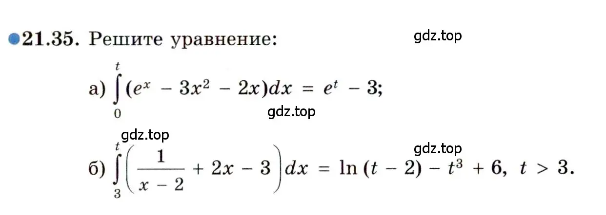 Условие номер 21.35 (страница 140) гдз по алгебре 11 класс Мордкович, Семенов, задачник 2 часть