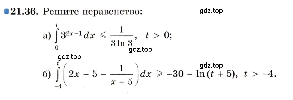 Условие номер 21.36 (страница 140) гдз по алгебре 11 класс Мордкович, Семенов, задачник 2 часть