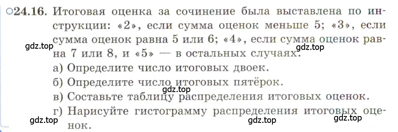 Условие номер 24.16 (страница 160) гдз по алгебре 11 класс Мордкович, Семенов, задачник 2 часть