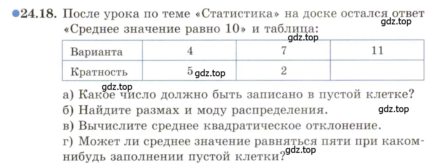 Условие номер 24.18 (страница 161) гдз по алгебре 11 класс Мордкович, Семенов, задачник 2 часть