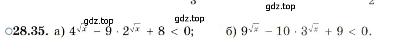 Условие номер 28.35 (страница 178) гдз по алгебре 11 класс Мордкович, Семенов, задачник 2 часть