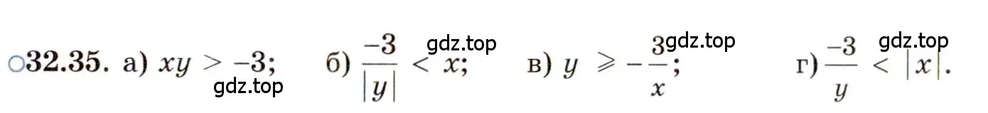 Условие номер 32.35 (страница 207) гдз по алгебре 11 класс Мордкович, Семенов, задачник 2 часть