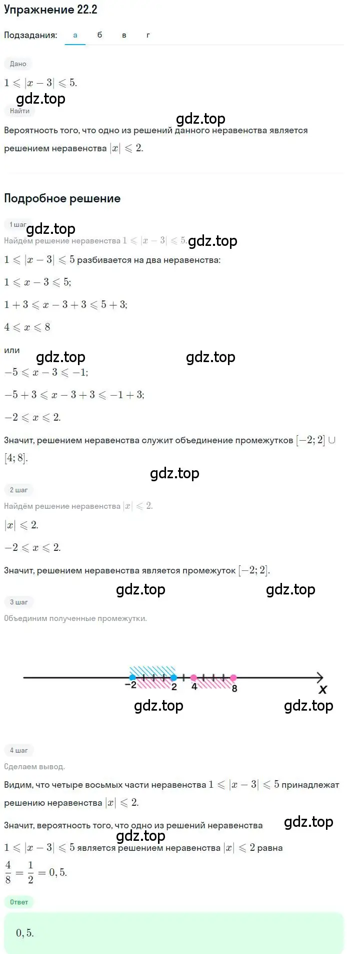 Решение номер 22.2 (страница 149) гдз по алгебре 11 класс Мордкович, Семенов, задачник 2 часть