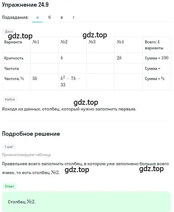 Решение номер 24.9 (страница 159) гдз по алгебре 11 класс Мордкович, Семенов, задачник 2 часть