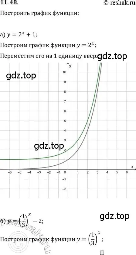 Решение 2. номер 11.48 (страница 68) гдз по алгебре 11 класс Мордкович, Семенов, задачник 2 часть
