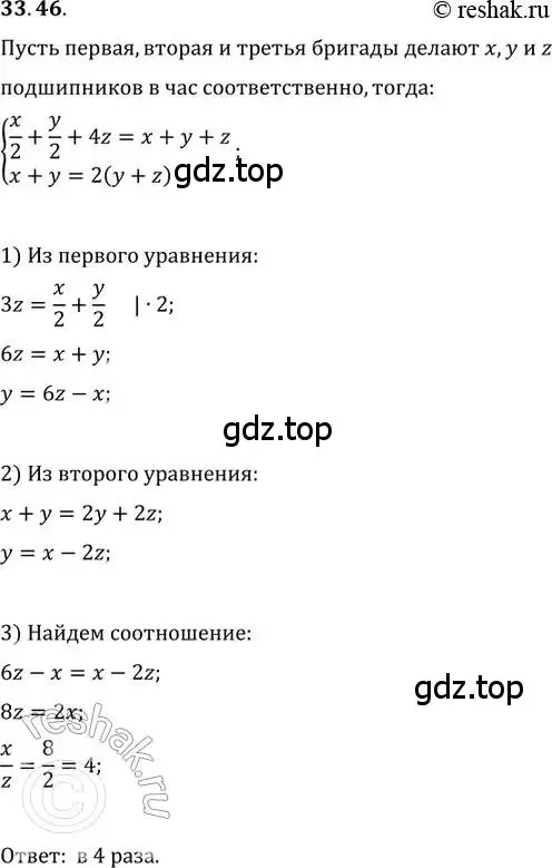 Решение 2. номер 33.46 (страница 216) гдз по алгебре 11 класс Мордкович, Семенов, задачник 2 часть