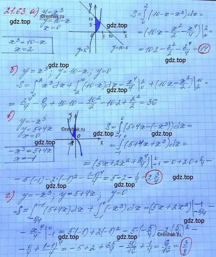 Решение 3. номер 21.63 (страница 144) гдз по алгебре 11 класс Мордкович, Семенов, задачник 2 часть