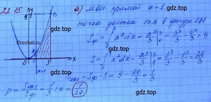 Решение 3. номер 22.15 (страница 151) гдз по алгебре 11 класс Мордкович, Семенов, задачник 2 часть