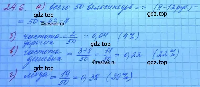 Решение 3. номер 24.6 (страница 158) гдз по алгебре 11 класс Мордкович, Семенов, задачник 2 часть