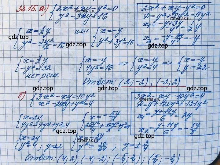 Решение 3. номер 33.15 (страница 211) гдз по алгебре 11 класс Мордкович, Семенов, задачник 2 часть