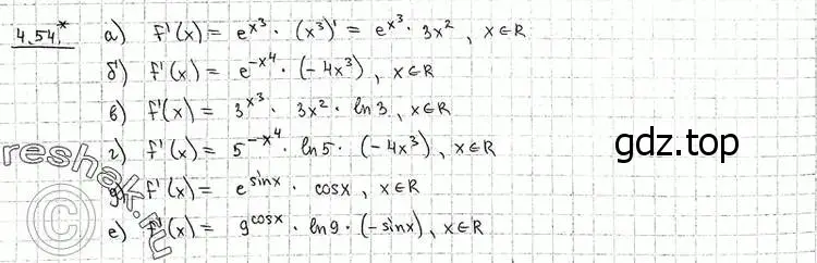 Решение 2. номер 4.54 (страница 110) гдз по алгебре 11 класс Никольский, Потапов, учебник 2 часть