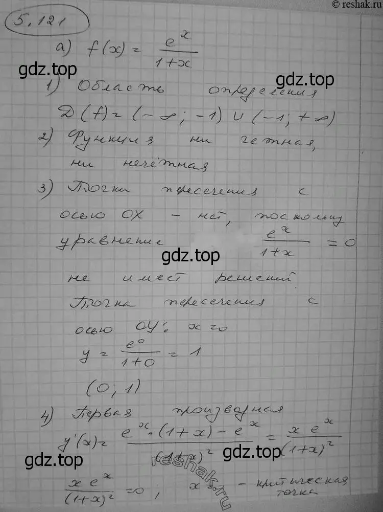 Решение 2. номер 5.121 (страница 162) гдз по алгебре 11 класс Никольский, Потапов, учебник 2 часть