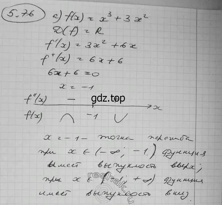 Решение 2. номер 5.76 (страница 140) гдз по алгебре 11 класс Никольский, Потапов, учебник 2 часть