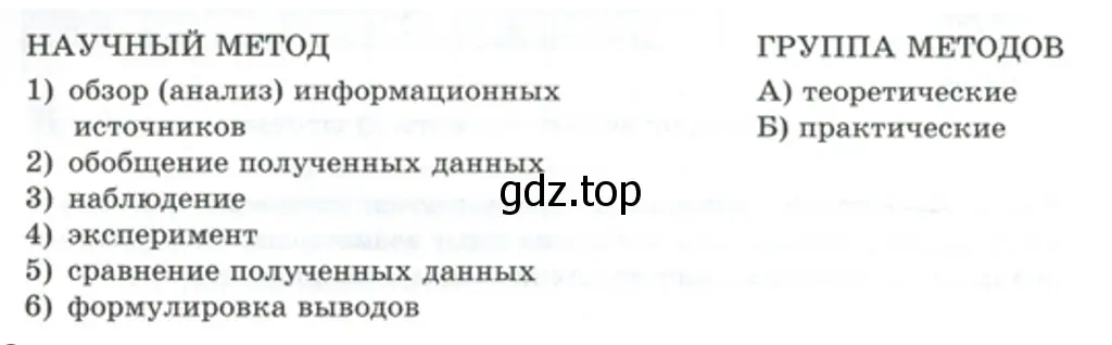 Объекты живой и неживой природы - биология 5 класс Пасечник Рабочая тетрадь