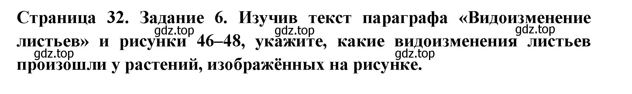 Решение номер 6 (страница 53) гдз по биологии 6 класс Пасечник, Суматохин, рабочая тетрадь