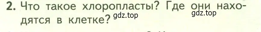 Условие номер 2 (страница 26) гдз по биологии 6 класс Пасечник, Суматохин, учебник