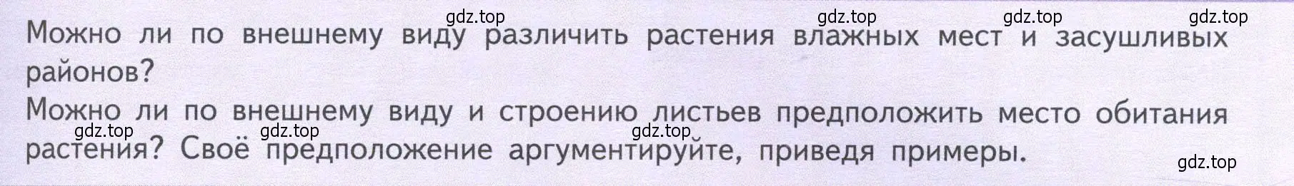 Условие  Подумайте! (страница 67) гдз по биологии 6 класс Пасечник, Суматохин, учебник