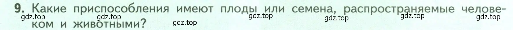 Условие номер 9 (страница 87) гдз по биологии 6 класс Пасечник, Суматохин, учебник