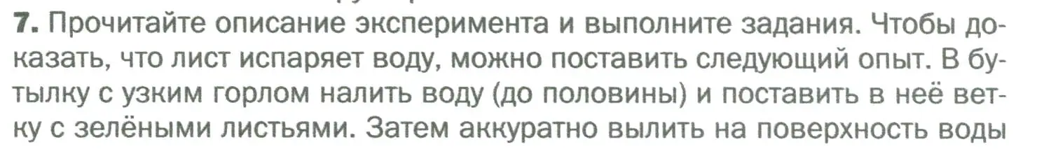 Условие номер 7 (страница 105) гдз по биологии 6 класс Пономарева, Корнилова, учебник