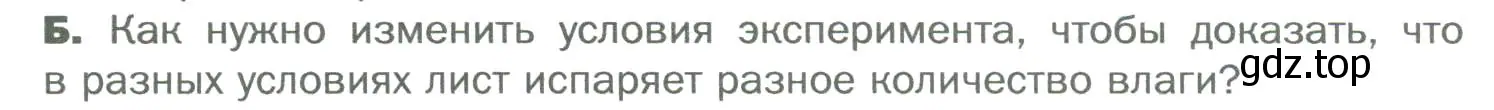 Условие  Б (страница 106) гдз по биологии 6 класс Пономарева, Корнилова, учебник