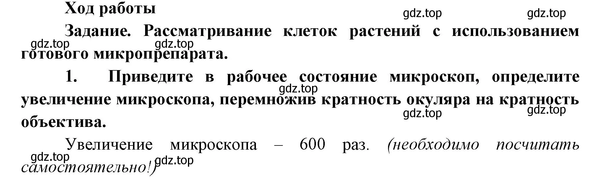 Решение  Лабораторная работа 3 (страница 46) гдз по биологии 6 класс Пономарева, Корнилова, учебник