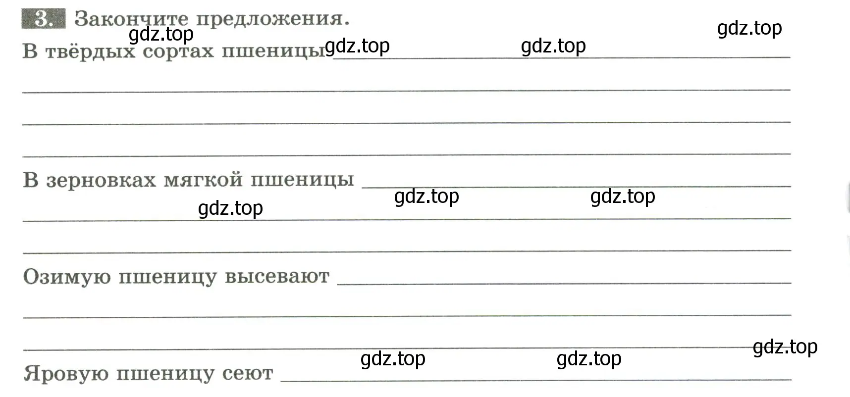 Условие номер 3 (страница 56) гдз по биологии 7 класс Пасечник, Суматохин, рабочая тетрадь