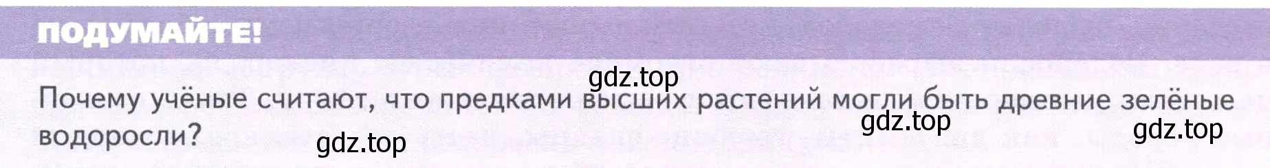 Условие  Подумайте! (страница 26) гдз по биологии 7 класс Пасечник, Суматохин, учебник