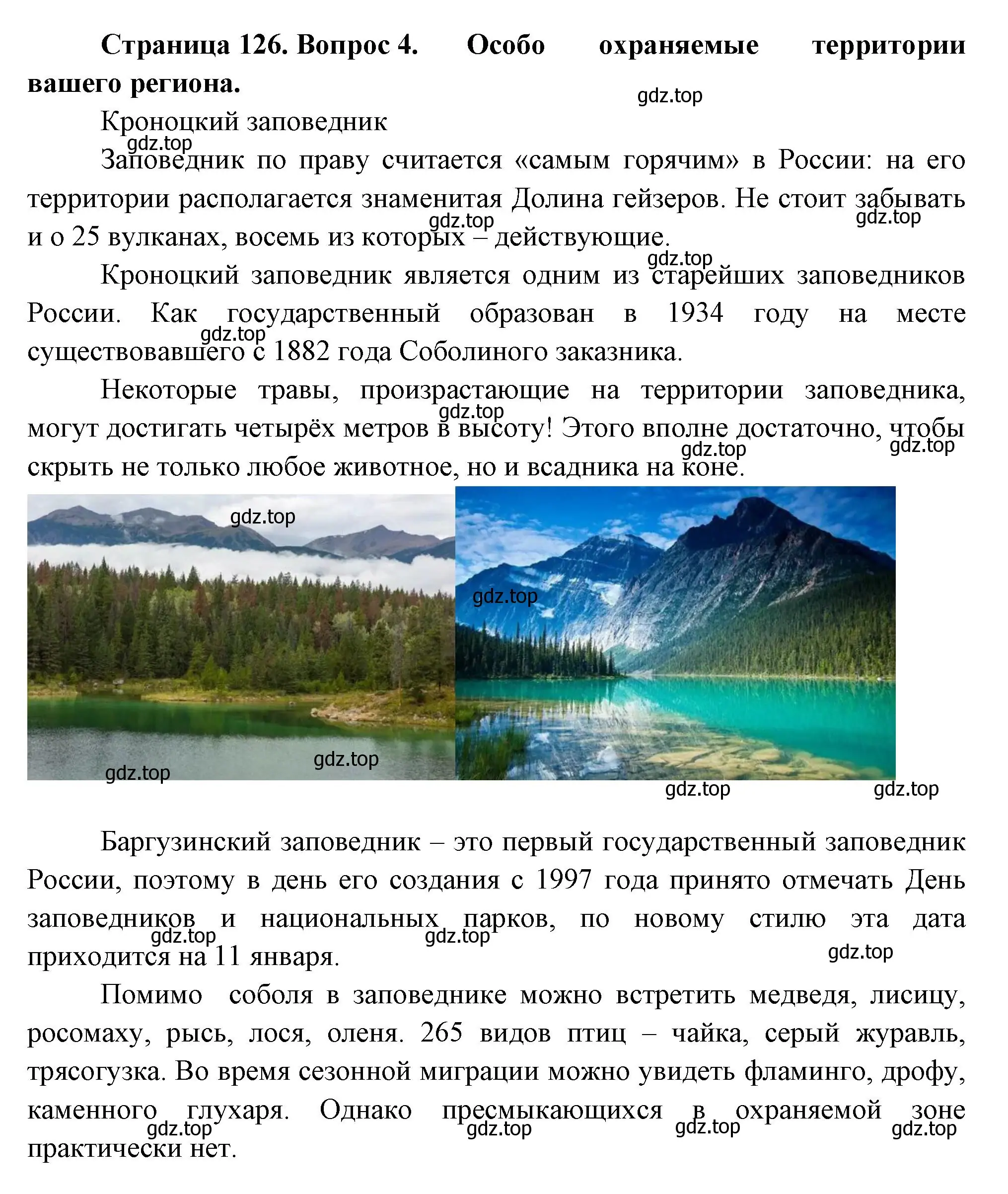 Решение номер 4 (страница 126) гдз по биологии 7 класс Пасечник, Суматохин, учебник