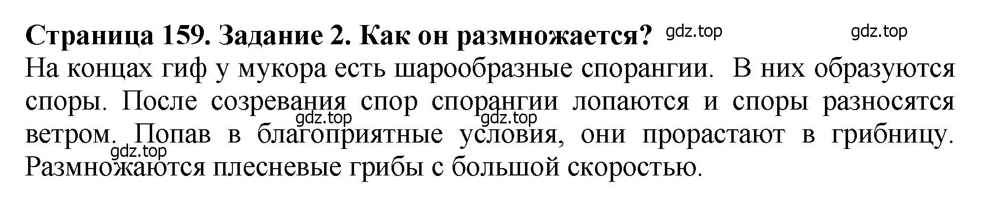 Решение 2. номер 2 (страница 159) гдз по биологии 7 класс Пасечник, Суматохин, учебник