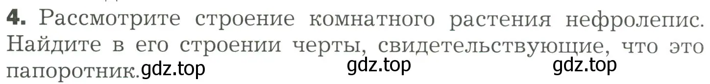 Условие номер 4 (страница 37) гдз по биологии 7 класс Пономарева, Корнилова, учебник