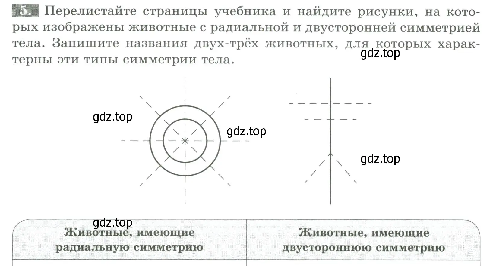 Условие номер 5 (страница 8) гдз по биологии 8 класс Суматохин, Пасечник, рабочая тетрадь