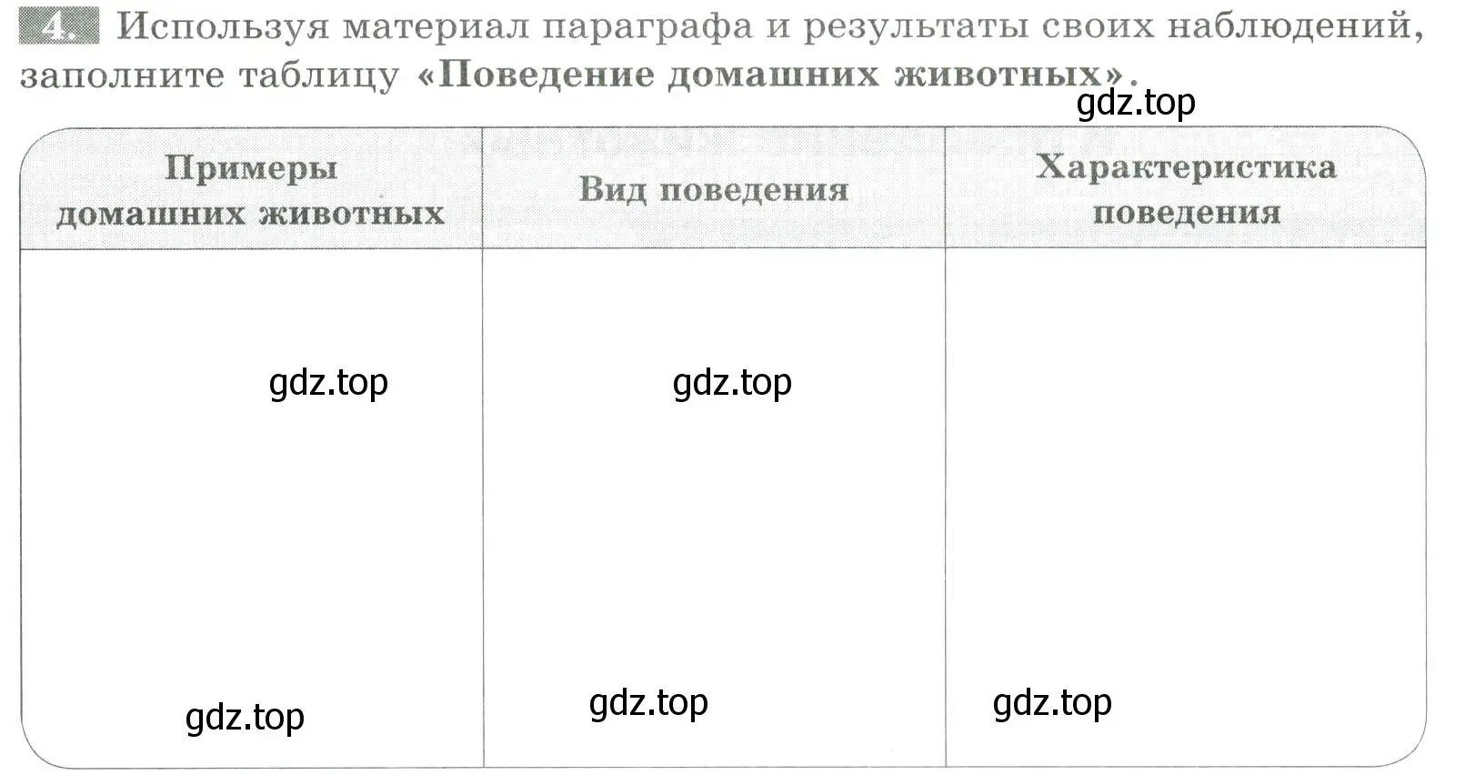 Условие номер 4 (страница 34) гдз по биологии 8 класс Суматохин, Пасечник, рабочая тетрадь