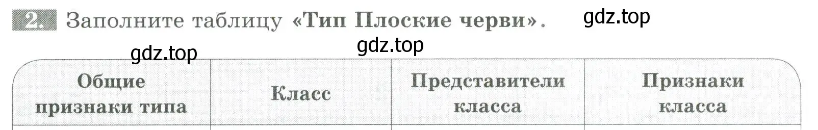 Условие номер 2 (страница 63) гдз по биологии 8 класс Суматохин, Пасечник, рабочая тетрадь