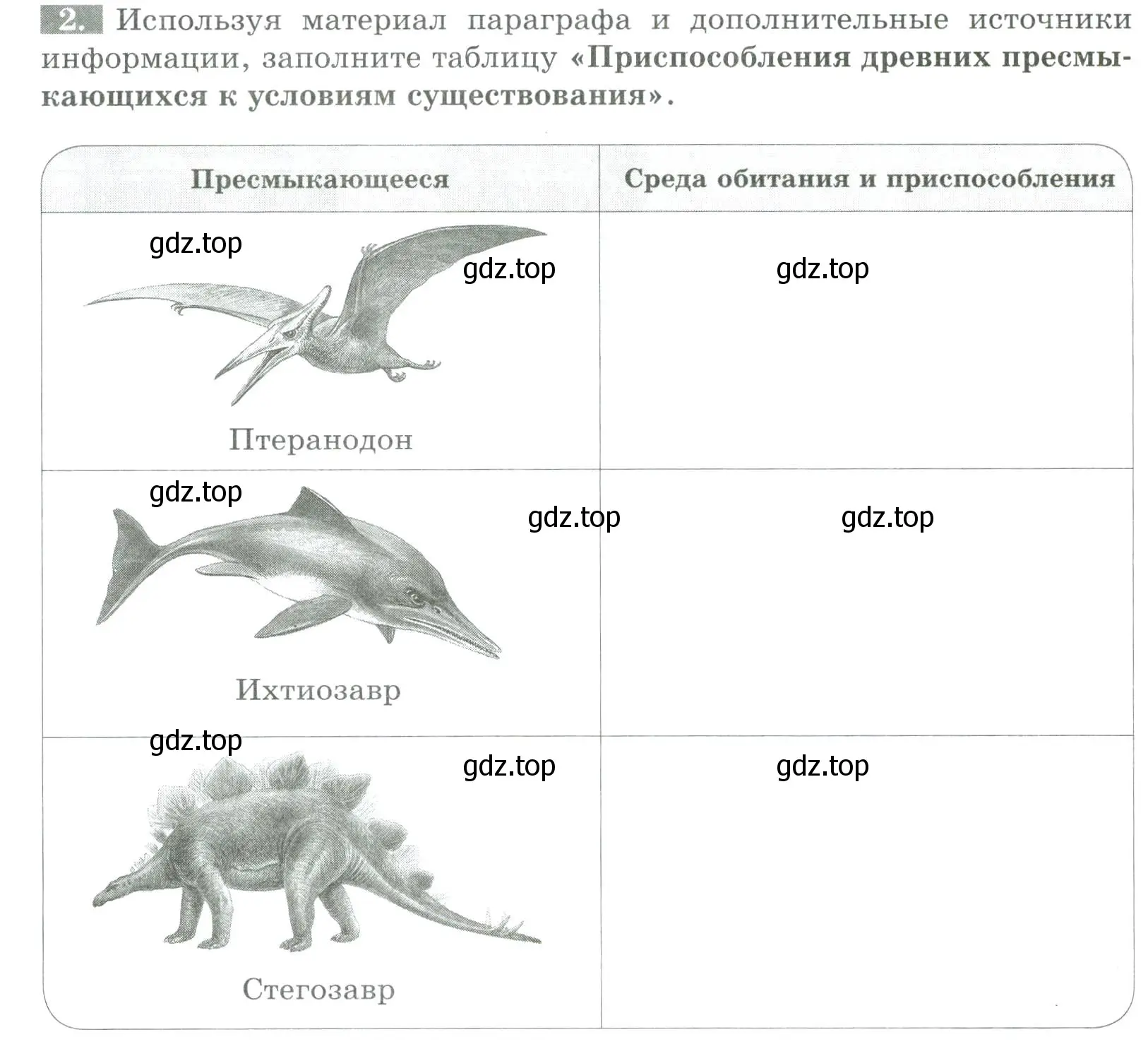 Условие номер 2 (страница 138) гдз по биологии 8 класс Суматохин, Пасечник, рабочая тетрадь