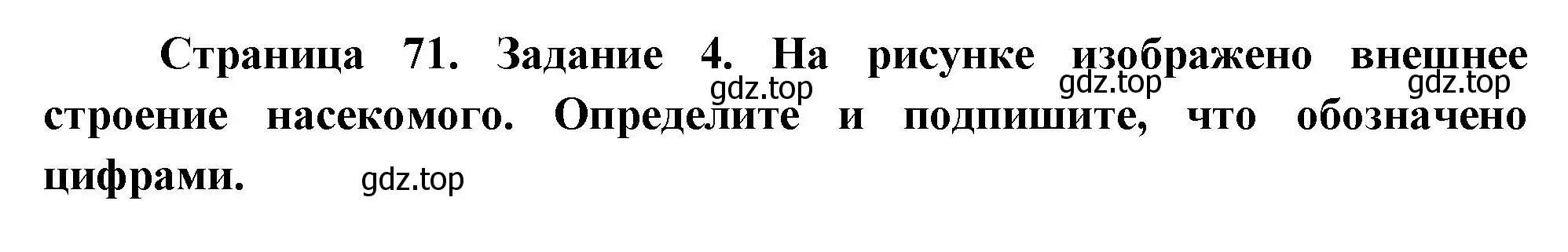 Решение номер 4 (страница 71) гдз по биологии 8 класс Суматохин, Пасечник, рабочая тетрадь