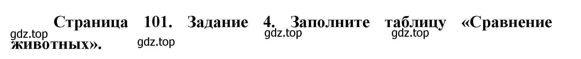 Решение номер 4 (страница 101) гдз по биологии 8 класс Суматохин, Пасечник, рабочая тетрадь