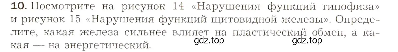 Условие номер 10 (страница 61) гдз по биологии 8 класс Драгомилов, Маш, учебник