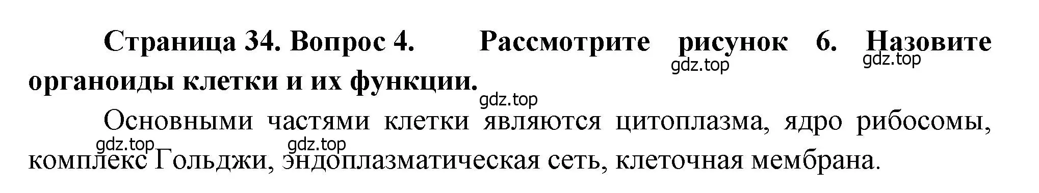 Решение номер 4 (страница 34) гдз по биологии 8 класс Драгомилов, Маш, учебник