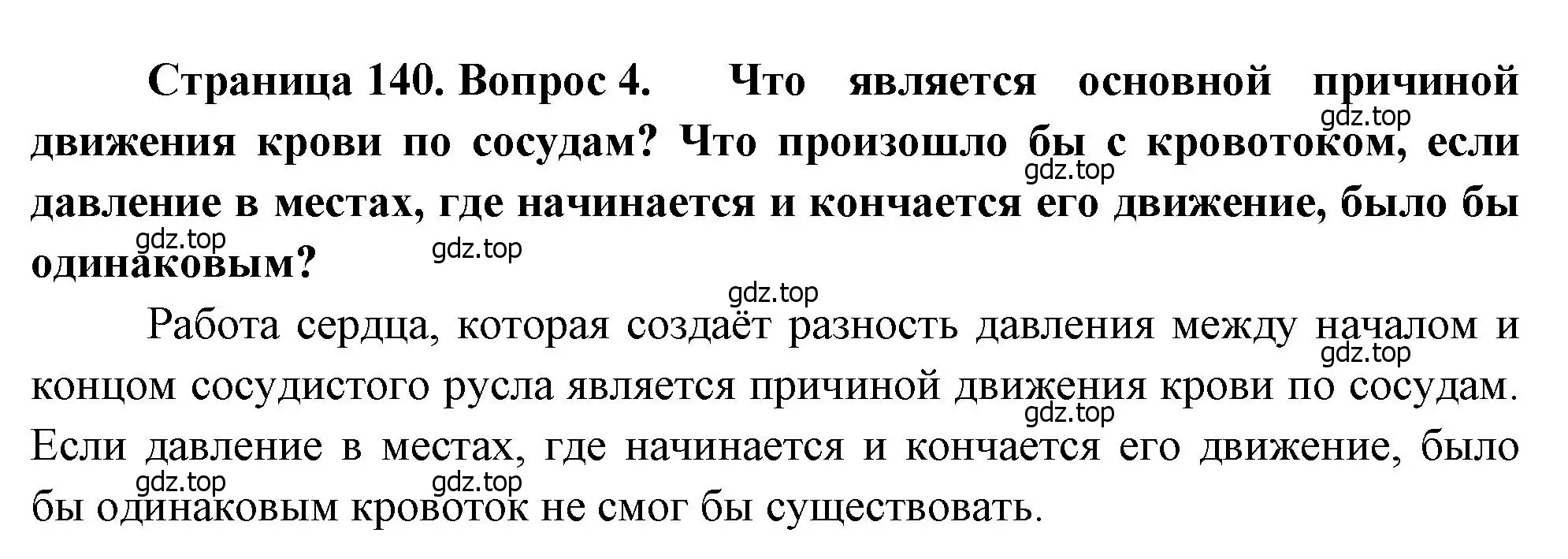 Решение номер 4 (страница 140) гдз по биологии 8 класс Драгомилов, Маш, учебник