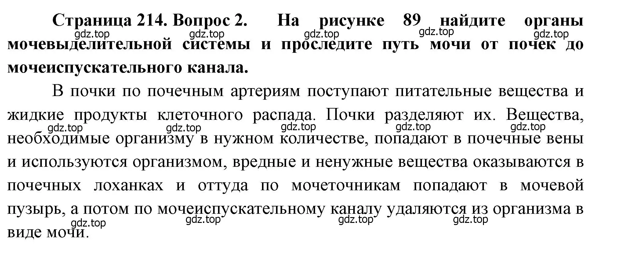 Решение номер 2 (страница 214) гдз по биологии 8 класс Драгомилов, Маш, учебник