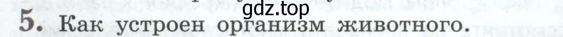 Условие номер 5 (страница 20) гдз по биологии 8 класс Пасечник, Суматохин, учебник