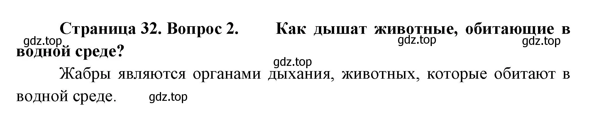 Решение номер 2 (страница 32) гдз по биологии 8 класс Пасечник, Суматохин, учебник