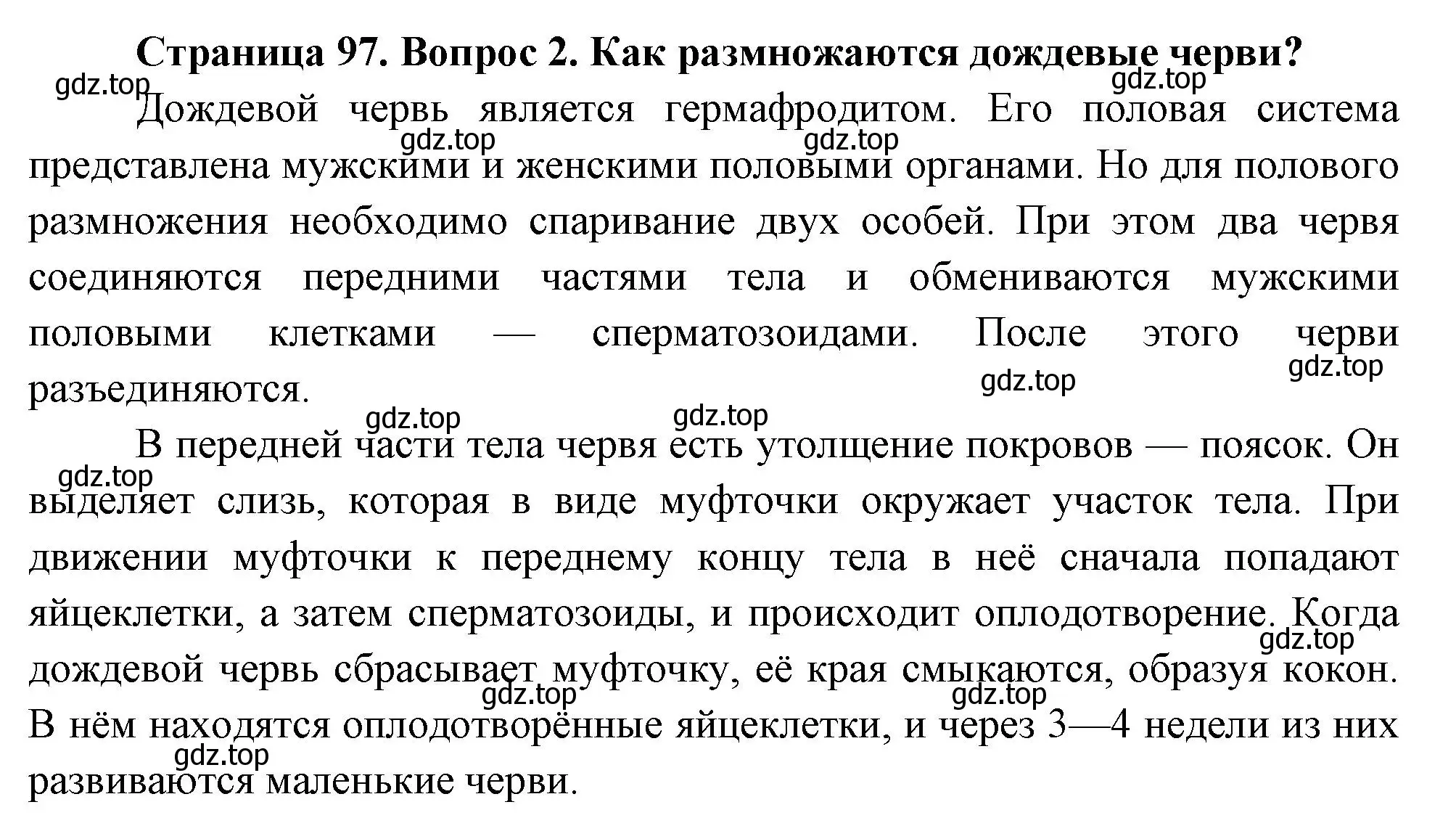 Решение номер 2 (страница 97) гдз по биологии 8 класс Пасечник, Суматохин, учебник