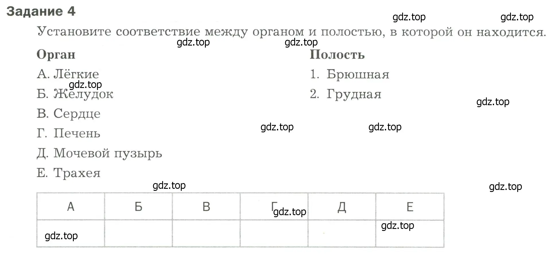 Условие  Задание 4 (страница 17) гдз по биологии 9 класс Драгомилов, Маш, рабочая тетрадь 1 часть