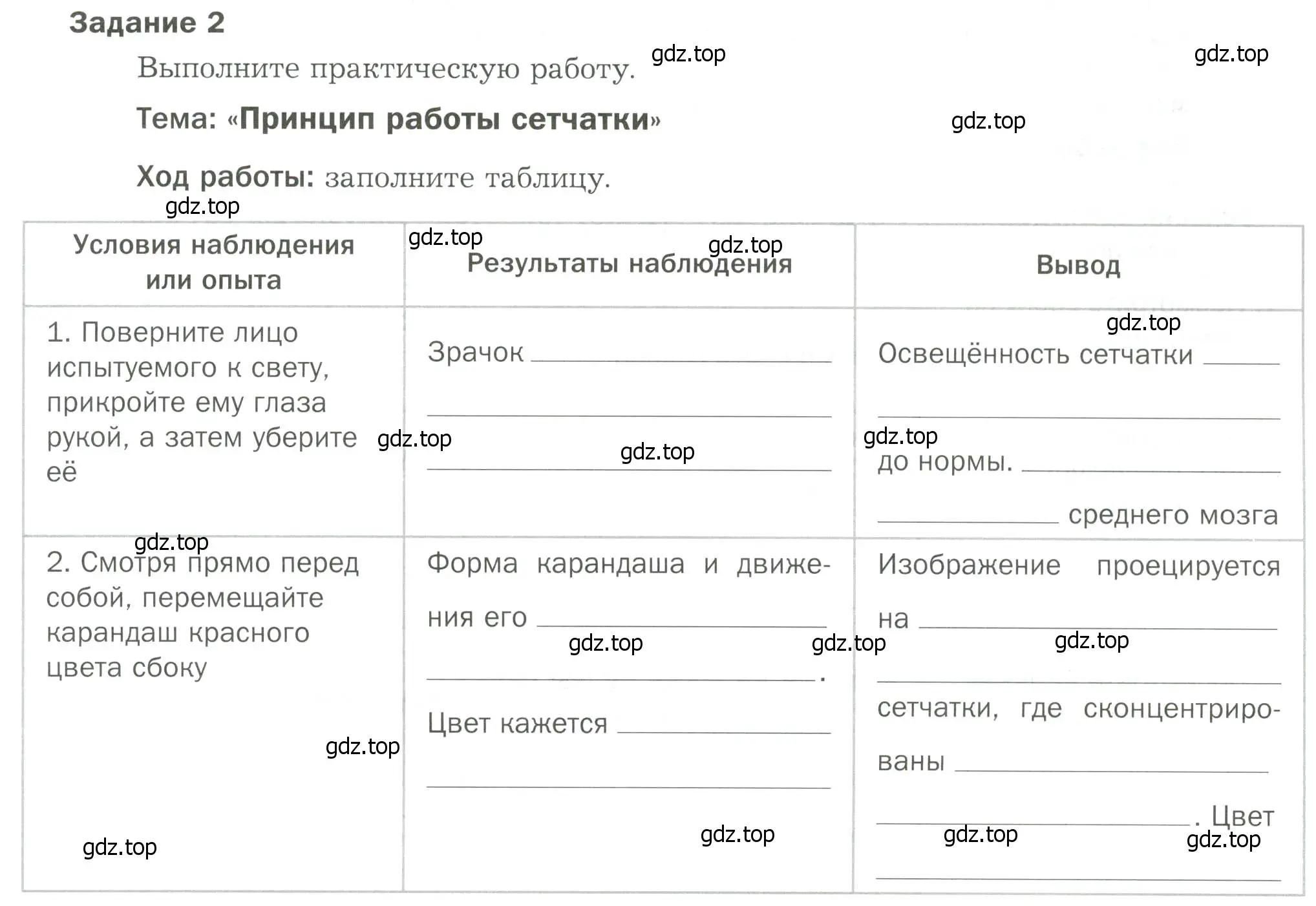 Условие  Задание 2 (страница 39) гдз по биологии 9 класс Драгомилов, Маш, рабочая тетрадь 1 часть