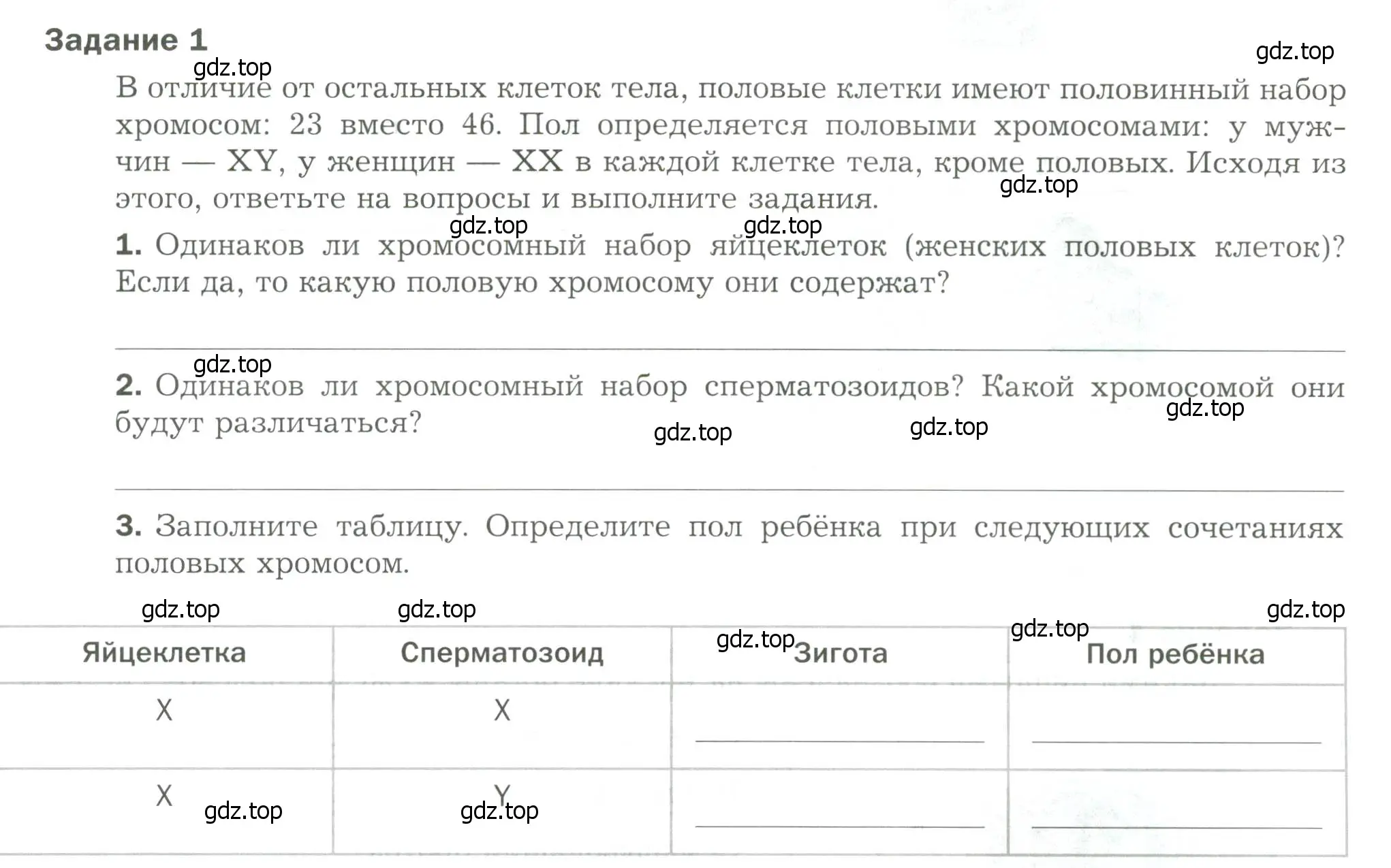 Условие  Задание 1 (страница 71) гдз по биологии 9 класс Драгомилов, Маш, рабочая тетрадь 2 часть