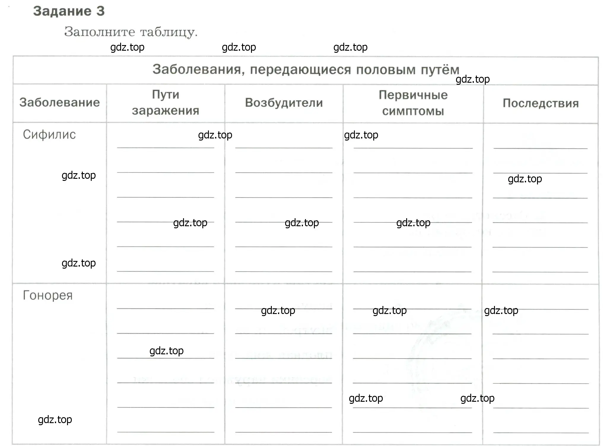 Условие  Задание 3 (страница 75) гдз по биологии 9 класс Драгомилов, Маш, рабочая тетрадь 2 часть