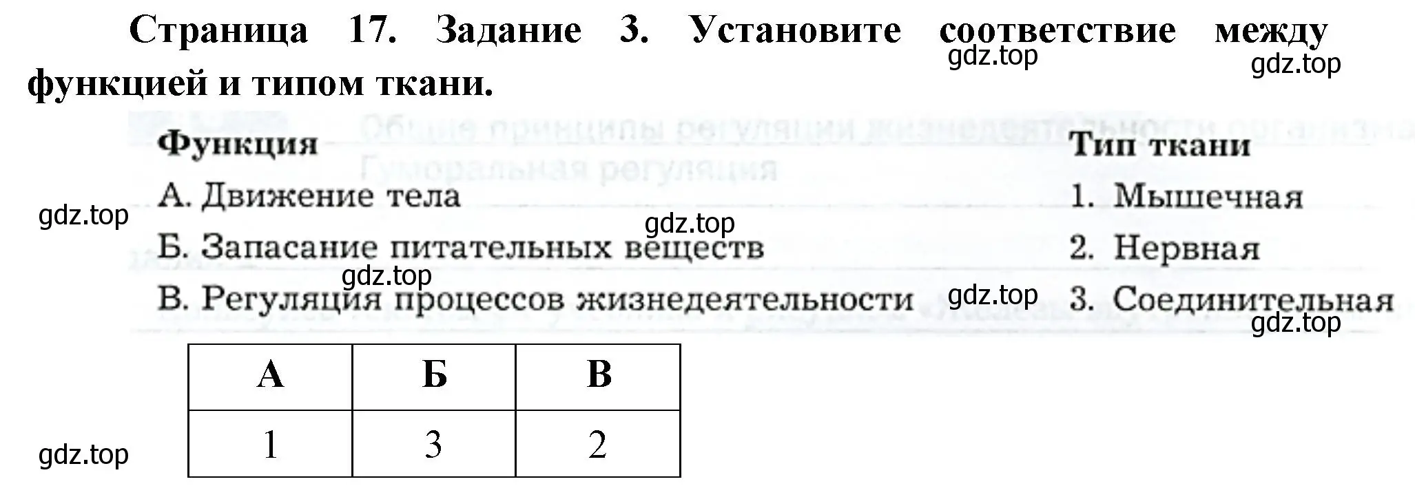 Решение  Задание 3 (страница 17) гдз по биологии 9 класс Драгомилов, Маш, рабочая тетрадь 1 часть