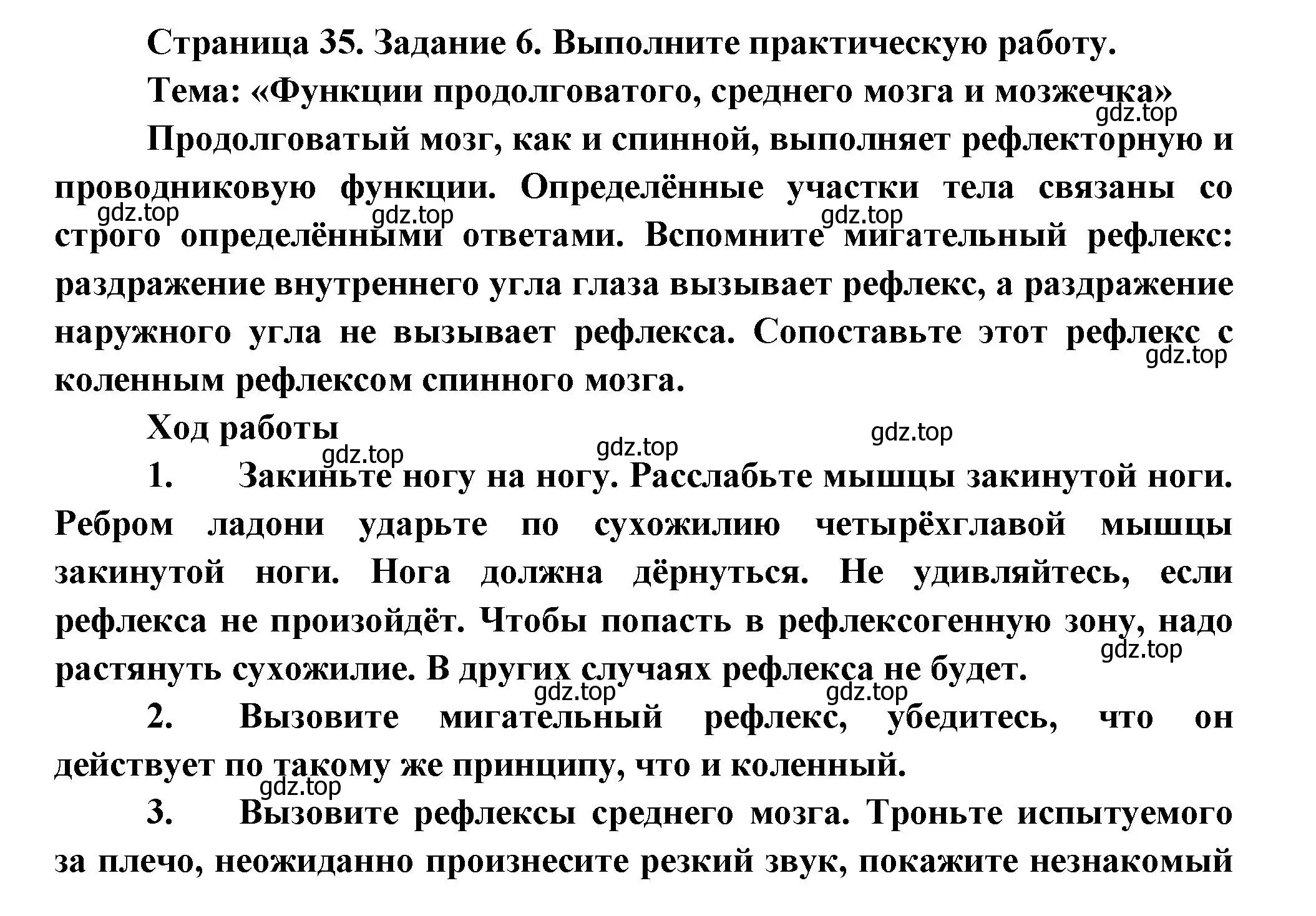 Решение  Задание 6 (страница 35) гдз по биологии 9 класс Драгомилов, Маш, рабочая тетрадь 1 часть