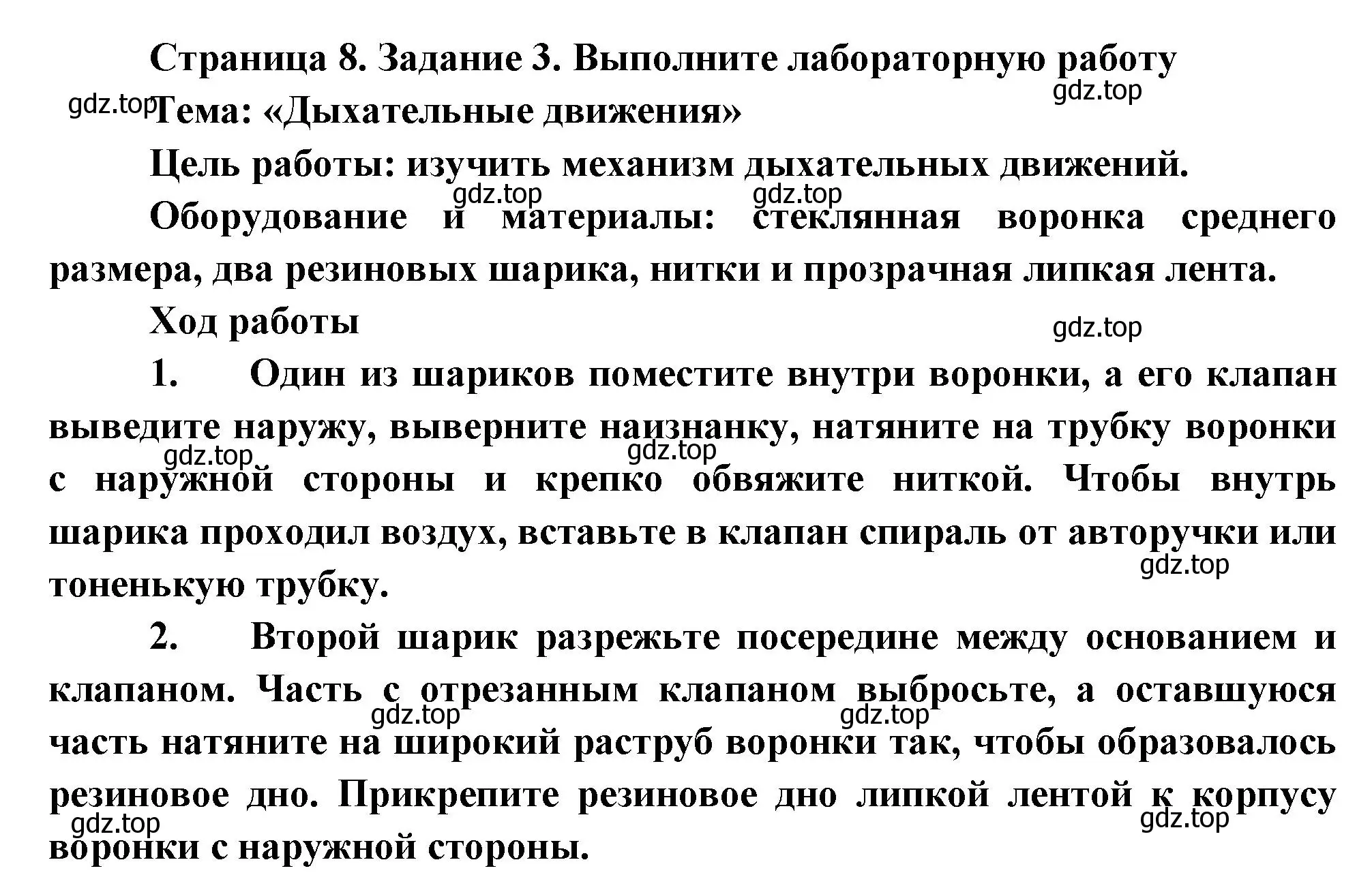 Решение  Задание 3 (страница 8) гдз по биологии 9 класс Драгомилов, Маш, рабочая тетрадь 2 часть